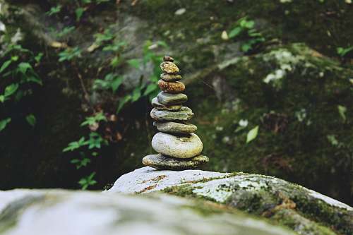 south mountain park pile of stones selective focus photography connelly springs